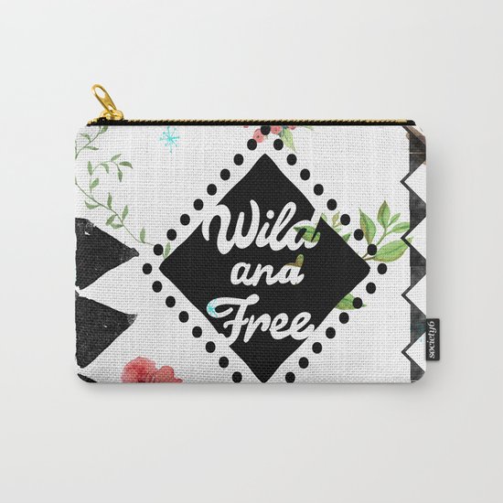 Wild and Free Carry-All Pouch