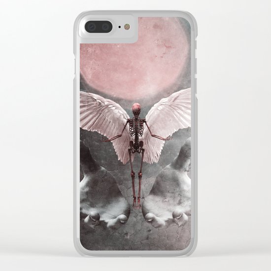 Fallen Angel 2 Clear iPhone Case