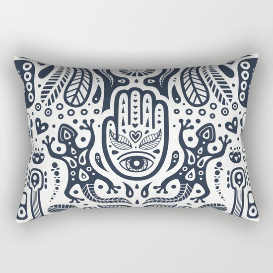 Folklore Pattern 2 Rectangular Pillow