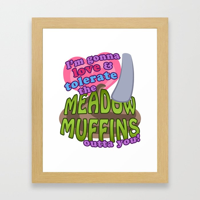 Meadow Muffins Framed Art Print
