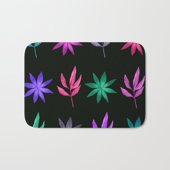 Colorful Leaves VIII Bath Mat