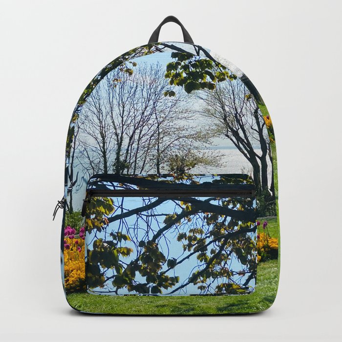 Cliff Gargens, Southend on Sea, UK Backpack