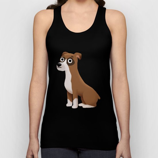 Boxer - Cute Dog Series Unisex Tank Top