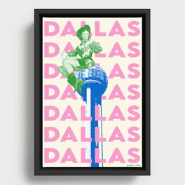 Dallas Framed Canvas