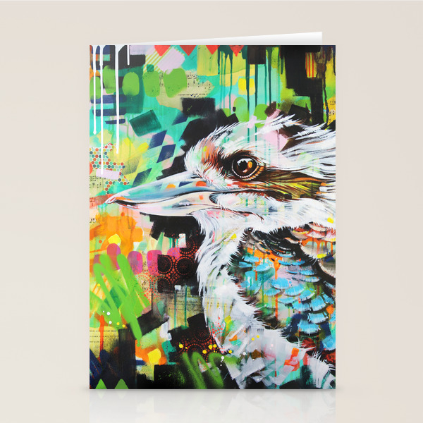 Serious Business Kookaburra Stationery Cards By Sillierthansally
