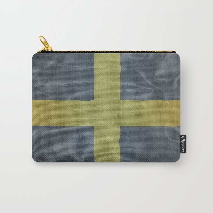 Silk Flag of Saint David Of Wales Carry-All Pouch