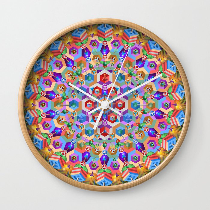 Astral Plane Wall Clock