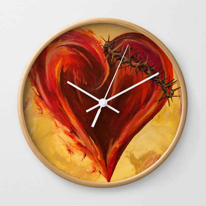 Reigning Love Wall Clock