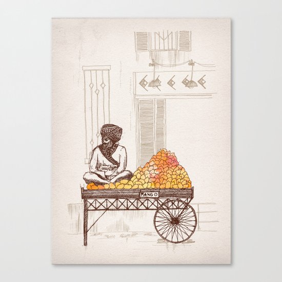 Otto Canvas Print