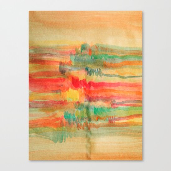 Watercolor/Abstract 2 Canvas Print