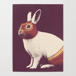 Lapin Catcheur (Rabbit Wrestler) Poster