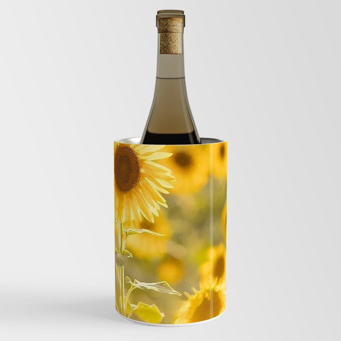 field of sunflowers3854714 Wine Chiller