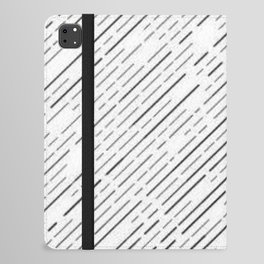 Slanted Line Pattern iPad Folio Case