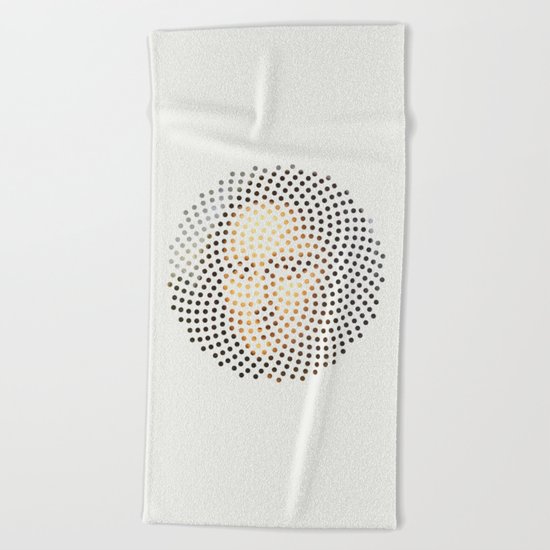 Optical Illusions - famous works of art 1 Beach Towel