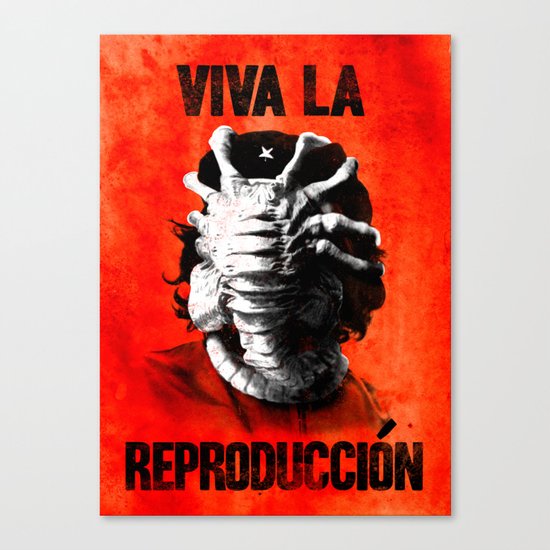 CHE-HUGGER Canvas Print
