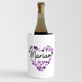 Mariam, purple hearts Wine Chiller