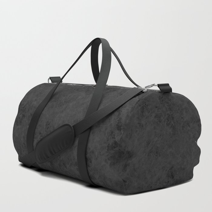 suede duffle bag