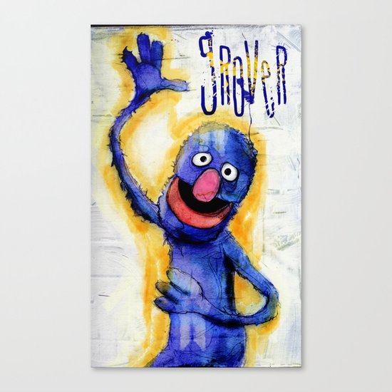 I Am Grover Canvas Print