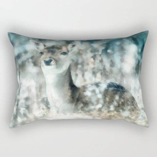 Roe deer Rectangular Pillow