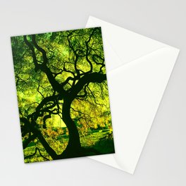 Green is the Tree Stationery Card