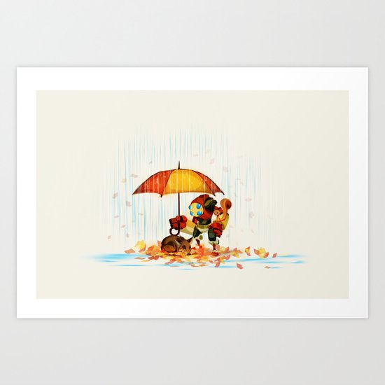 Bit-E Botz: 1 Art Print
