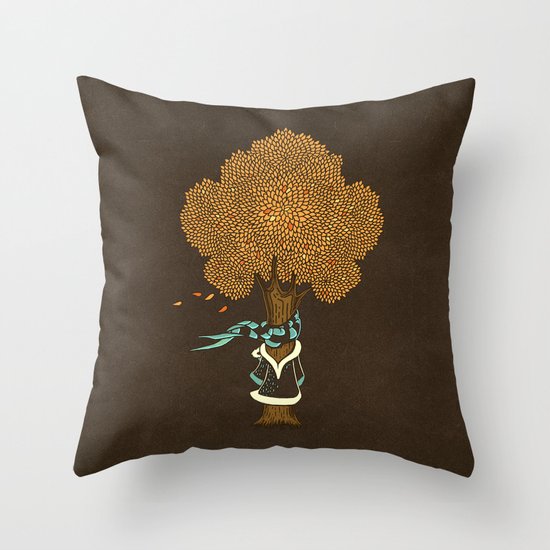 I'm Cold Throw Pillow