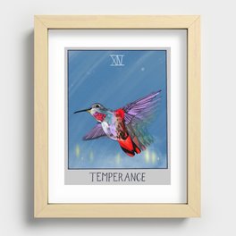 XIV - Temperance Recessed Framed Print