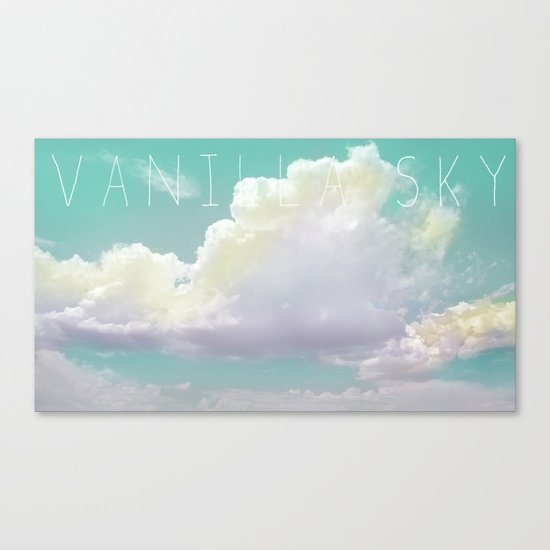 Vanilla sky Canvas Print