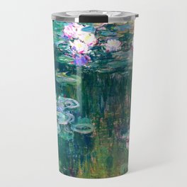 water lilies : Monet Travel Mug
