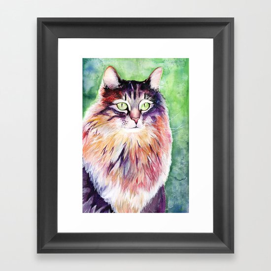 Cat Framed Art Print