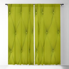 Quilted Chartreuse Blackout Curtain