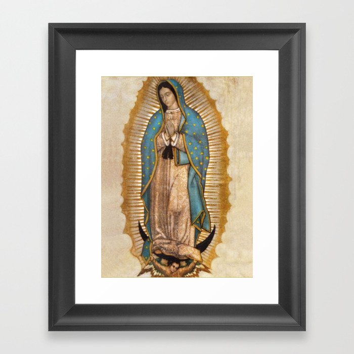 Virgin Guadalupe Framed Art Print