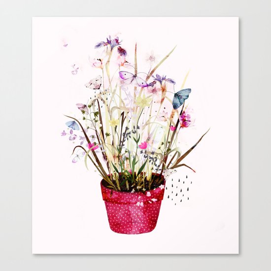 imagined plant Canvas Print
