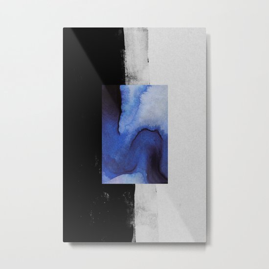 blue Metal Print