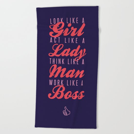 NEW BOSS Beach Towel