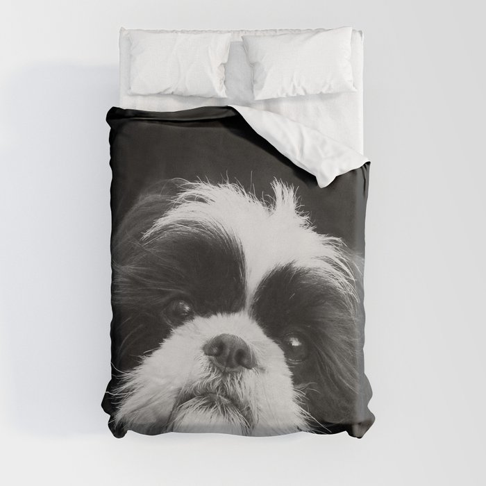 Shih Tzu Dog Duvet Cover