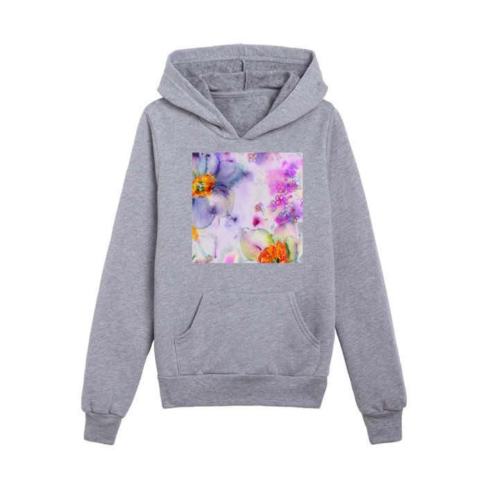 mystic daffodils N.o 3 Kids Pullover Hoodie