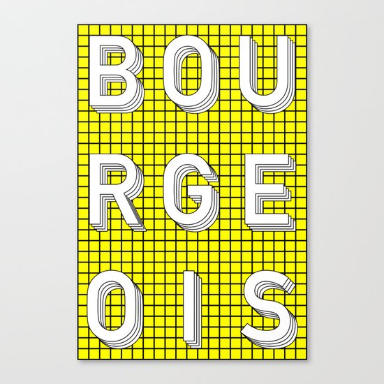 Bourgeois Canvas Print