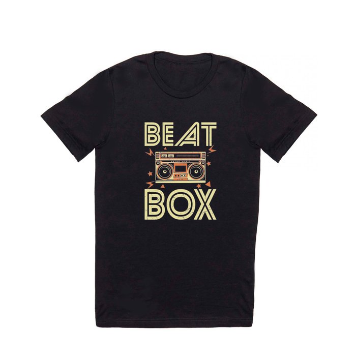 Cool Beat Box Retro Music T Shirt