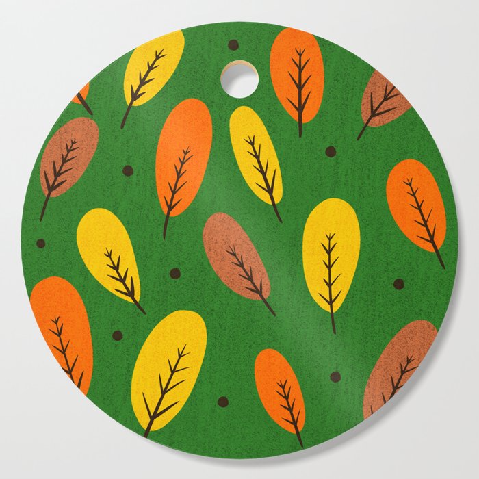 Pumpkin Patch Pattern 6 Cutting Board