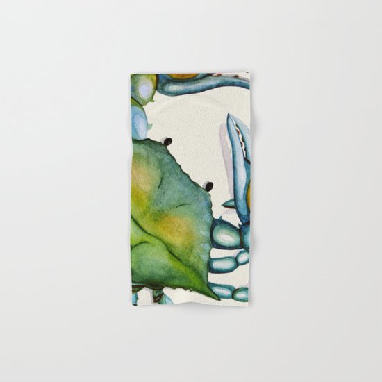 Crab Hand & Bath Towel