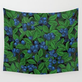 Blueberry Wall Tapestry