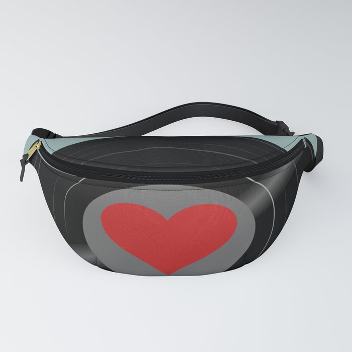 You make my heart spin | Vinyl Record Fanny Pack