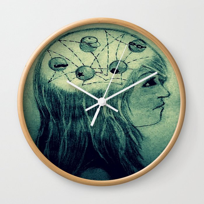 Mind Chaos Wall Clock