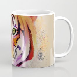 Beautiful Colorful Tiger Watercolor Painting Mug