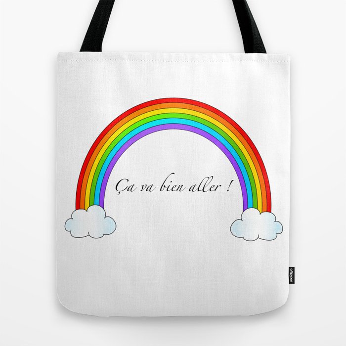 Tote bag arc en ciel new arrivals