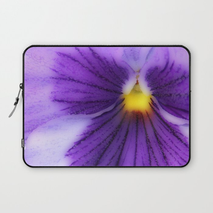 Paint Me A Pansy Laptop Sleeve