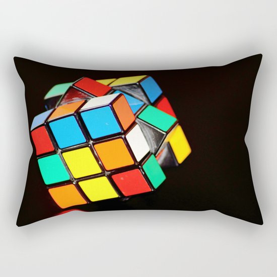 Cubic Cube Rectangular Pillow