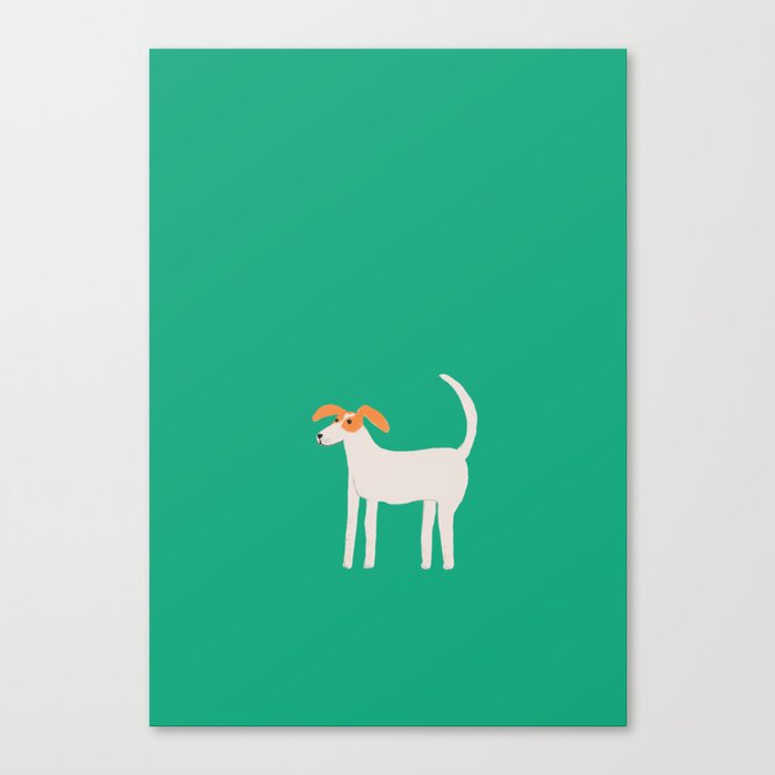 A Dog Named Pony Canvas Print