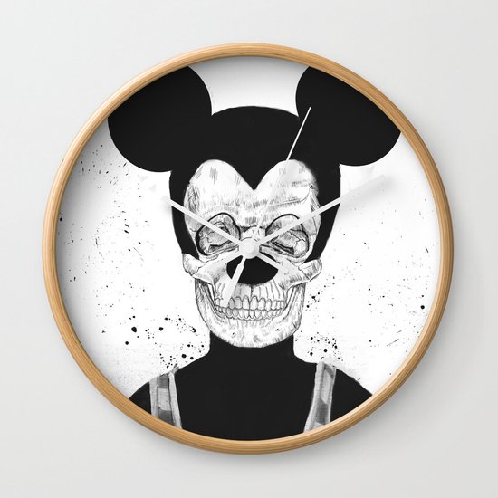 Dead mouse Wall Clock